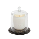 Soy Candle Slate Cloche Set Wild Orchid