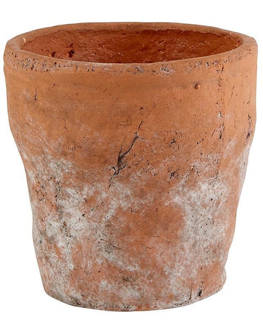 Rustic terracotta pot