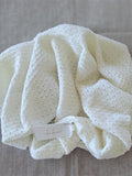 Baby Bassinet Blanket - Winter White - NZ MADE