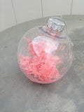 Christmas Bauble - Pink - Small