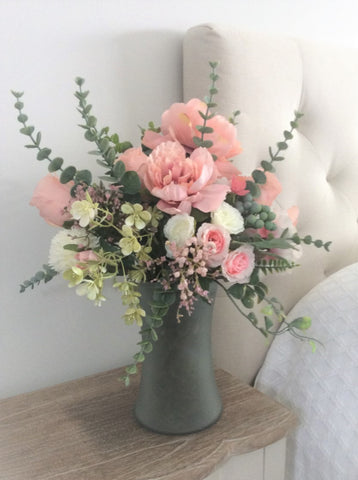 Peonies and Roses - Pink