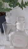 Little Vintage glass bottles